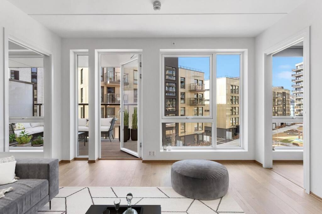 Apartmán Nydalen/Storo- Ved T-Banestasjon Oslo Exteriér fotografie
