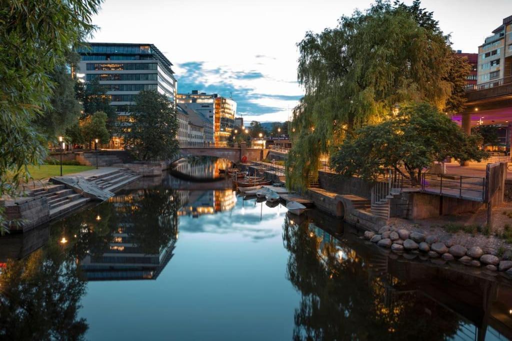 Apartmán Nydalen/Storo- Ved T-Banestasjon Oslo Exteriér fotografie