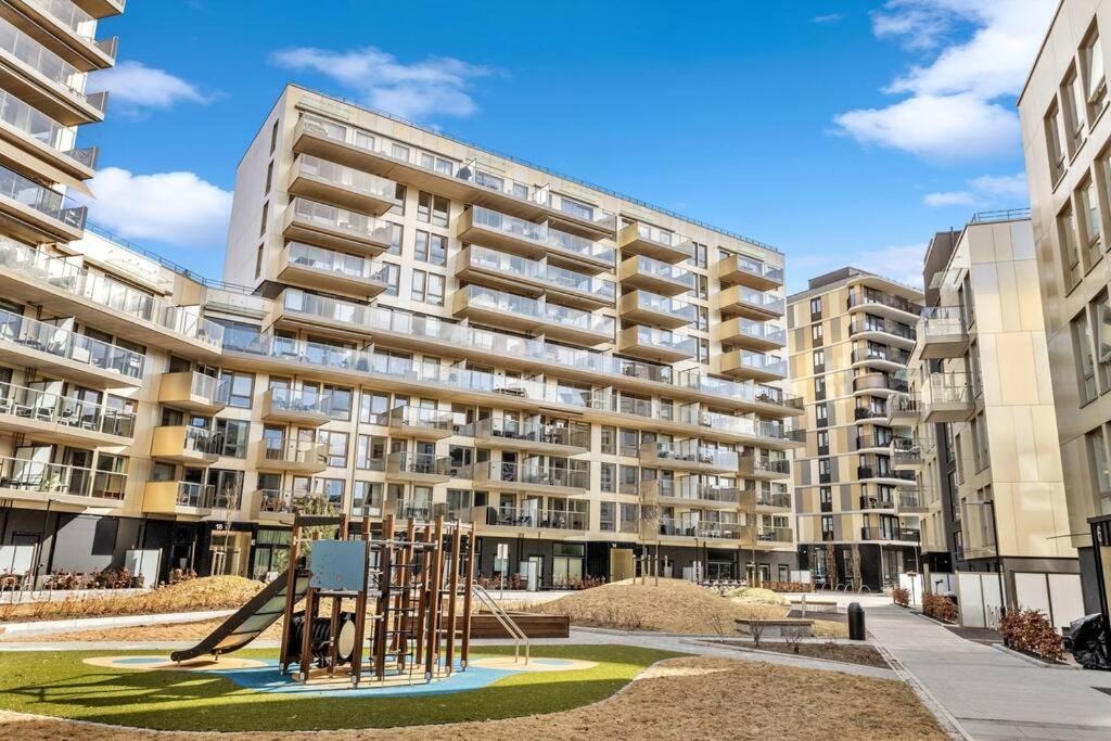 Apartmán Nydalen/Storo- Ved T-Banestasjon Oslo Exteriér fotografie