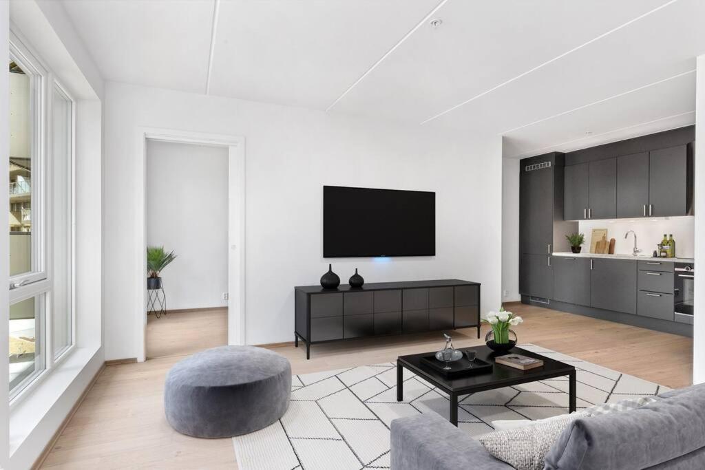 Apartmán Nydalen/Storo- Ved T-Banestasjon Oslo Exteriér fotografie